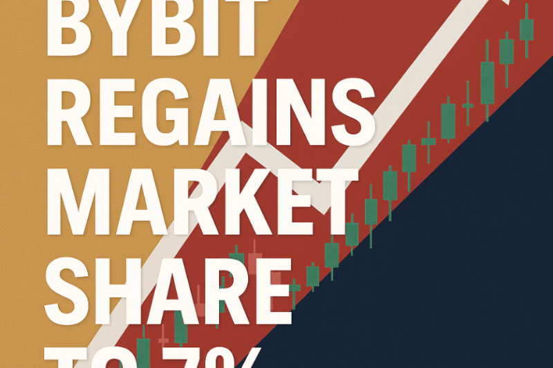 Bybit Regains market Share To 7% After $1.4B Hack